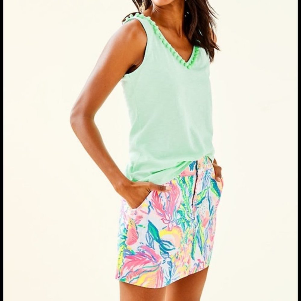 Lilly Pulitzer Nicki Skort Size 4 Fiesta Bamba